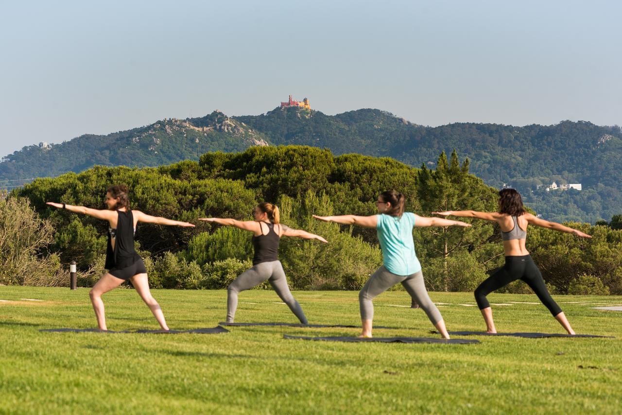 Vila Gale Sintra Exteriér fotografie A group of people practicing yoga