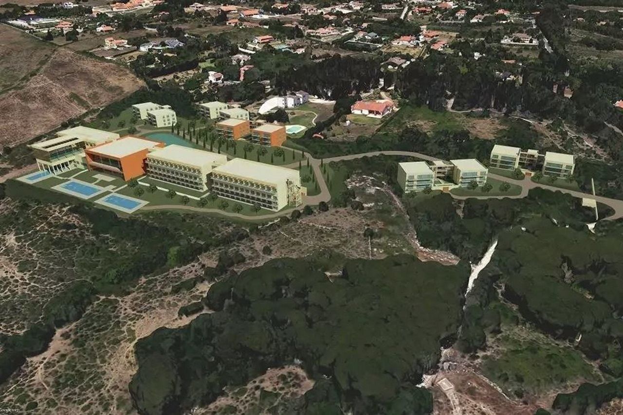 Vila Gale Sintra Exteriér fotografie Aerial view of the campus